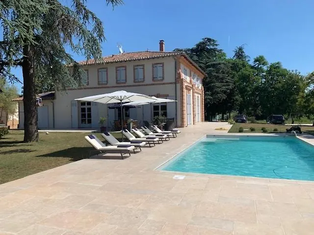 D'hotes Et Table D'hotes Domaine De La Terrasse Sas Et Anda Montauban Nocleg ze śniadaniem Lacourt-Saint-Pierre